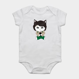 Stranger Things - Mike with Walkie Talkie radio Baby Bodysuit